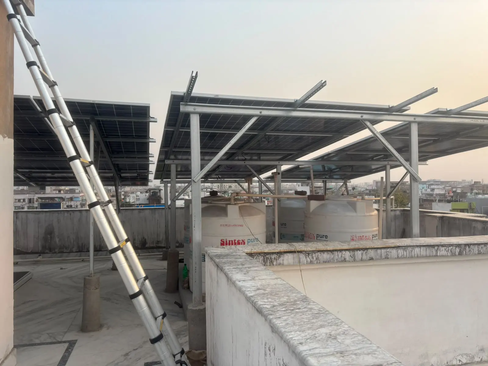 Elevated Rooftop Structure